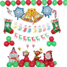 Load image into Gallery viewer, Christmas Balloon Set Latex Balloon Chain Arch Christmas Decoration Balloon
