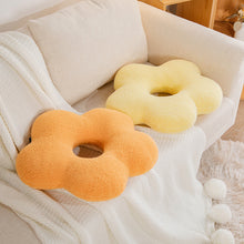 Load image into Gallery viewer, Flower-Pattern Throw Pillow Sofa Cushion Home Soft Spherical Plush Doll Gift
