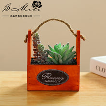 Load image into Gallery viewer, Artificial Plant Wood Combination Bonsai Home Decoration Artificial Flowers Desktop Decoration Factory Direct Sales Artificial Flower Wall Hanging
