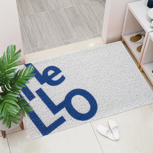 Load image into Gallery viewer, Porch Creative Design Door Mat Carpet PVC Anti-slip Mat Silk Loop Can Be Cut Custom Home Mat Carpet Small Size Entrance Door Mat
