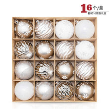Load image into Gallery viewer, Yinhao Christmas Ball 16 8cm Plastic Christmas Color Ball Christmas Tree Pendant Ornament Hanging Ornaments
