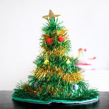 Load image into Gallery viewer, Christmas Tree Christmas Decoration Supplies Non-Woven Rain Silk Christmas Hat Party Supplies Dress up
