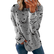Load image into Gallery viewer, Women's Loose All-Matching Graffiti Printing Sweater
