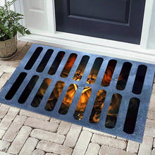 Load image into Gallery viewer, 3D Visual Vertigo Carpet Clown Door Mat Sewer Floor Mat

