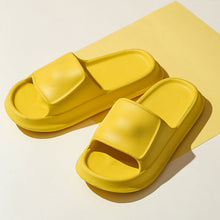 Load image into Gallery viewer, Women's Thick-Soled Shit Slippers Summer Household Couple Bathroom Bath Thickening Soft Bottom Outdoor Slippers Men
