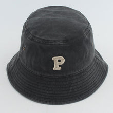 Load image into Gallery viewer, Jean Fisherman Hat Casual Flat Top Washed Distressed Harajuku Pure Color Adult Bucket Hat
