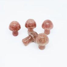 Load image into Gallery viewer, 5PCs Natural Crystal Agate Mushroom 2cm Mini Small Mushroom Crystal Crafts Micro Landscape Ornaments Decorations
