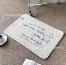 Load image into Gallery viewer, Cashmere Floor Mat Bedroom Plush Mats
