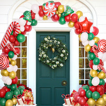 Load image into Gallery viewer, Christmas Balloon Set Latex Balloon Chain Arch KTV Christmas Decoration Balloon
