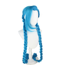 Load image into Gallery viewer, League of Legends LOL The Battle of the Two Cities Is Raging Loli Jinks Cosplay Wig
