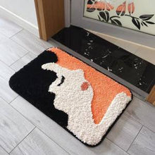 Load image into Gallery viewer, Art Design Carpet Bedroom Bathroom Door Absorbent Floor Mat Carpet Bathroom Foot Mat Door Mat Non-Slip Mat
