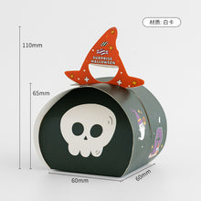 Load image into Gallery viewer, 10PCs Halloween Candy Box Baking Cookies Ghost Paper Box Festival Party Decorative Gift Packaging Box
