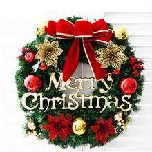 Load image into Gallery viewer, Christmas Decorations 30cm Christmas Wreath Artificial Wreath Door Hanging Showcase Tool Background Christmas Tree Accessories
