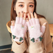 Load image into Gallery viewer, Women's Winter Cycling Gloves Windproof Warm and Cute Cartoon Deer Gloves Korean Ins Winter Hand
