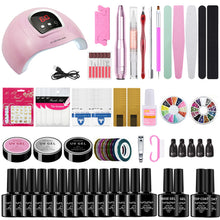 Load image into Gallery viewer, Gel Polish Set Nail kit Nail Beauty Tool Set Quality European and American Manicure Set Full Set of Nail Glue Set
