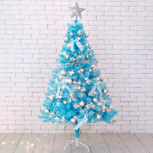 Load image into Gallery viewer, Blue New Style Christmas Tree with Lights Set Encryption Christmas Light-Emitting Decorations Christmas Tree
