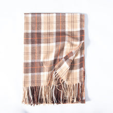 Load image into Gallery viewer, 2023 Plaid Scarf Batch Winter Artificial Cashmere Scarf Shawl Warm Scarf for Women
