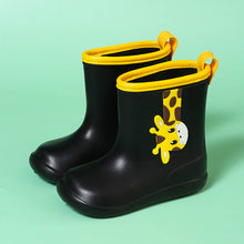 Load image into Gallery viewer, Children's Rain Boots Boys and Girls Cute Trendy Wear Rubber Shoes Young Children Rain Boots Toddler Rain Shoes Children Anti-Slip
