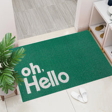 Load image into Gallery viewer, Porch Creative Design Door Mat Carpet PVC Anti-slip Mat Silk Loop Can Be Cut Custom Home Mat Carpet Small Size Entrance Door Mat
