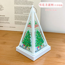 Load image into Gallery viewer, 2023 Christmas Series Atmosphere Small Night Lamp Christmas Decoration Small Iceberg Ambience Light Small Night Lamp
