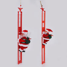 Load image into Gallery viewer, Red Ladder Rope Climbing Electric Music Climbing Ladder Christmas Gift Christmas Decorations Doll Ornaments
