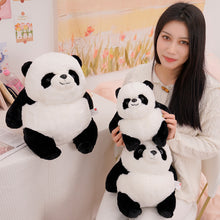 Load image into Gallery viewer, Panda Doll Plush Toys Cute Pudgy Rag Doll Pillow Gift Doll for Children

