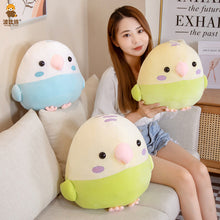 Load image into Gallery viewer, Cute down Cotton Tiger Skin Fat Parrot Ball Plush Doll Large Size Prize Claw Doll
