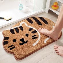 Load image into Gallery viewer, Animal-Shaped Home Bathroom Mats Water-Absorbing Non-Slip Mat Room Decorative Pad
