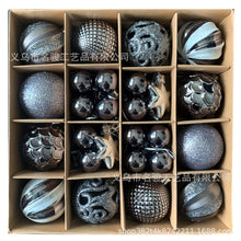 Load image into Gallery viewer, Christmas Decoration 6cm Electroplating Ball Plastic Ball Shaped Painted Christmas Ball Gift Christmas Tree Pendant

