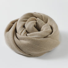 Load image into Gallery viewer, Cotton and Linen Scarf Women's Artistic Sunscreen Scarf Small Scarf Beach Long Scarf Wholesale Japanese Scarf
