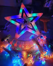Load image into Gallery viewer, Christmas Led Five-Pointed Waterfall Light Meteor Light Decorative Light Courtyard Outdoor Star Light String
