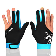 Load image into Gallery viewer, Printing Five-Color Table Tennis Gloves Silicone Printing Single Snooker Billiard Gloves
