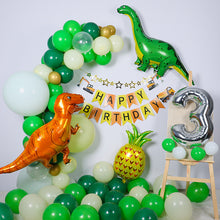 Load image into Gallery viewer, Forest Series Birthday Decoration Balloon Set Dinosaur Theme Full-Year Birthday Arrangement Balloon
