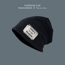 Load image into Gallery viewer, Hat Women's Spring and Autumn Pile Heap Cap Thin Street All-Match Knitted Hat Waffle Loose

