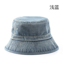 Load image into Gallery viewer, Washed Cowboy Hat Outdoor Sports and Casual Sun Protection Sun-Shade Fisherman Hat
