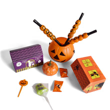 Load image into Gallery viewer, 10PCs Halloween  Candy Box Horror Small House Gift Box Nougat Biscuit Baking Packaging Box
