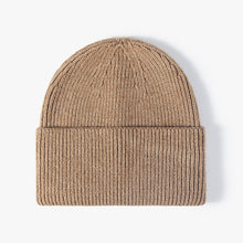Load image into Gallery viewer, Knitted Hat Women's Outdoor Winter Brimless Beanie Hat Fashion Travel Shopping Men's Jacquard Black Wool Hat
