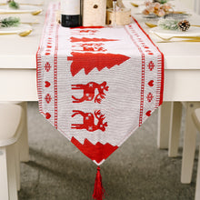Load image into Gallery viewer, New Christmas Decoration Supplies Knitted Fabric Table Runner Creative Christmas Tablecloth Dining-Table Decoration Home Dress up

