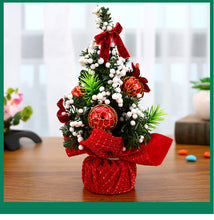 Load image into Gallery viewer, 20cm Mini Christmas Tree Table Setting Children's Gift Christmas Package Small Tree Christmas Decorations
