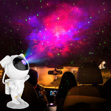 Load image into Gallery viewer, Astronaut Starry Sky Projector Laser Atmosphere Night Light Starry Sky Empty USB Plug-in Table Lamp
