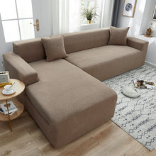 Load image into Gallery viewer, Polar Fleece Sofa Cover All-Inclusive Stretch Pure Color Thickened Modern Simple Imperial Concubine Cover Seat Cover Lazy Combination
