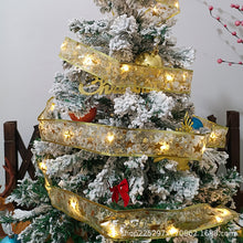 Load image into Gallery viewer, LED Ribbon Lighting Chain Christmas Tree Colored Lights with Decorative Lights Holiday Lights Scene Layout
