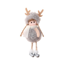 Load image into Gallery viewer, 2pcs Christmas Plush Angel Pendant Children Cute Doll Girl Gift Christmas Tree Pendant
