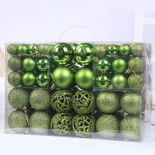 Load image into Gallery viewer, 3-6cm Set of 100 PVC Boxed Bright Matting Agent Balls Hollow out Christmas Tree Decorations Colorful Ball
