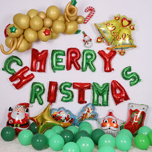 Load image into Gallery viewer, Christmas Balloon Set Latex Balloon Chain Arch Christmas Decoration Balloon
