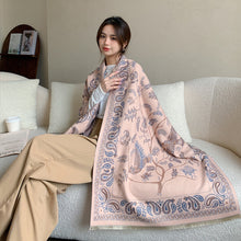 Load image into Gallery viewer, 2023 New Air-Conditioned Room Shawl Outer Match Winter Ethnic Style Artificial Cashmere Scarf Women
