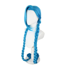 Load image into Gallery viewer, League of Legends LOL The Battle of the Two Cities Is Raging Loli Jinks Cosplay Wig
