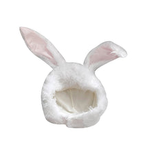 Load image into Gallery viewer, Same Style Plush Rabbit Ears Cute Girl Style Headgear Autumn and Winter Warm Earflaps Cap
