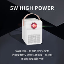 Load image into Gallery viewer, 1080P HD Home Mini-Portable Projector Mobile Phone WiFi Wireless Projector
