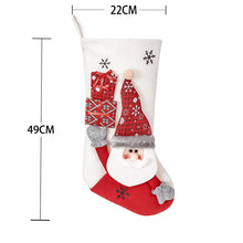 Load image into Gallery viewer, Christmas Stockings Gift Bag Christmas Decorations Christmas Stockings Foot Sock Christmas Pendant
